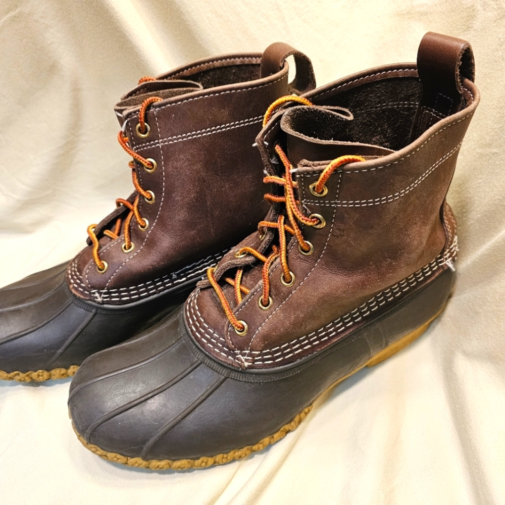 L.L. Bean 8" duck boots